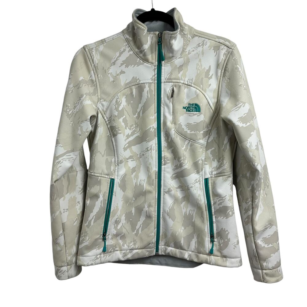 The North‎ Face Women’s Light Weight jacket Small Windwall Camo